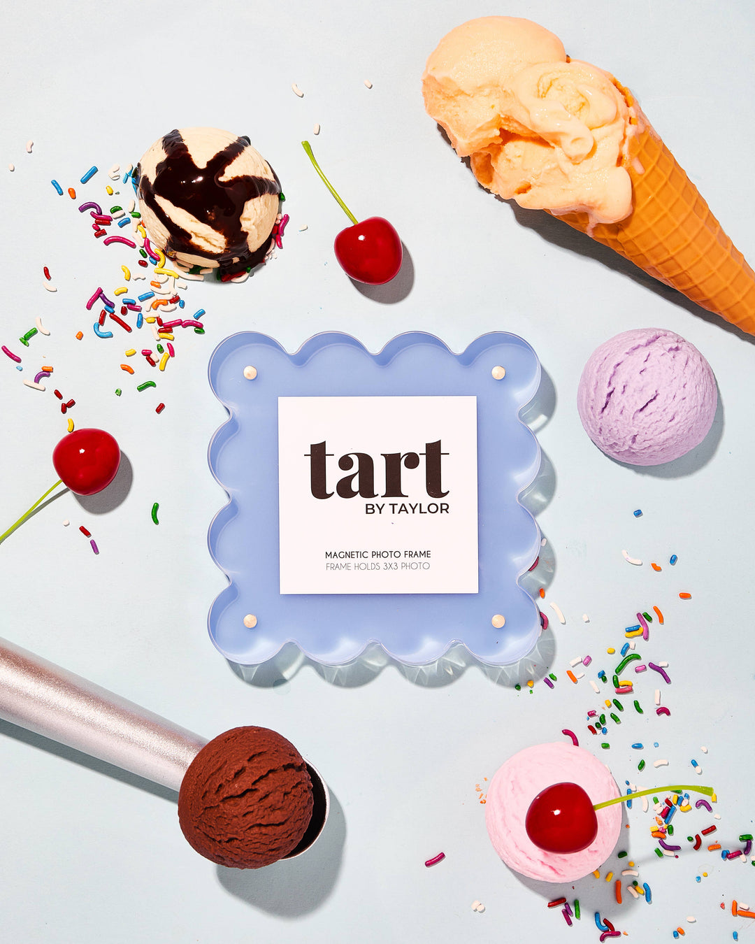 Denim Blue Mini Acrylic Picture Frame