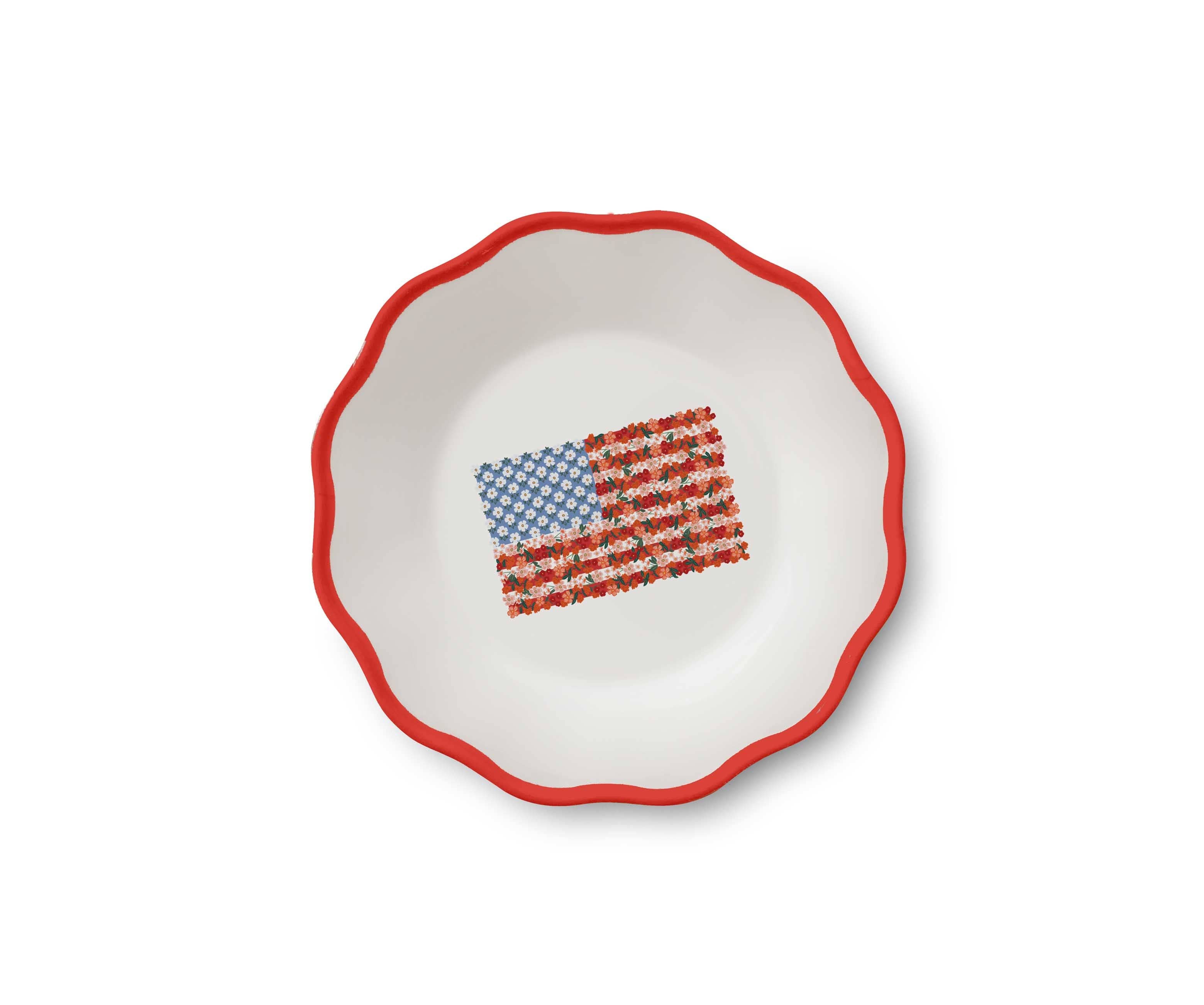 Rifle Paper Co. Americana Melamine Dessert Plates - Thumbnail 5