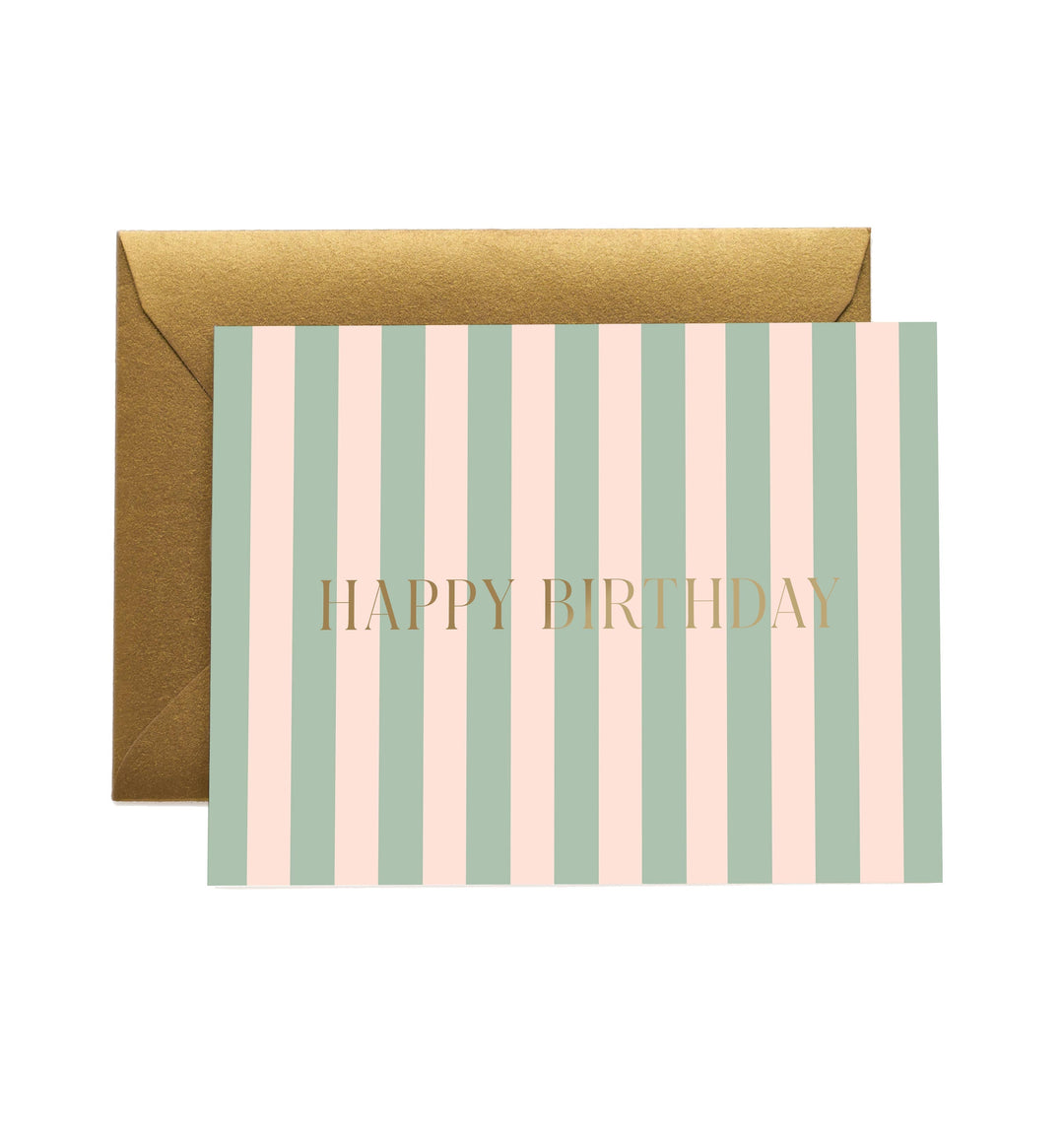 Cabana Stripe Birthday Card - Something Splendid Co.
