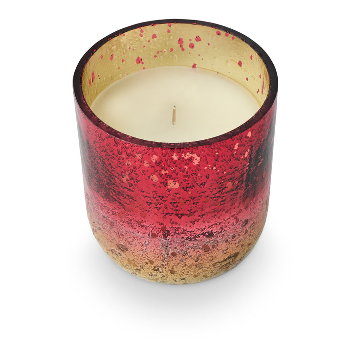 Cranberry Currant Small Radiant Glass Candle, view 3