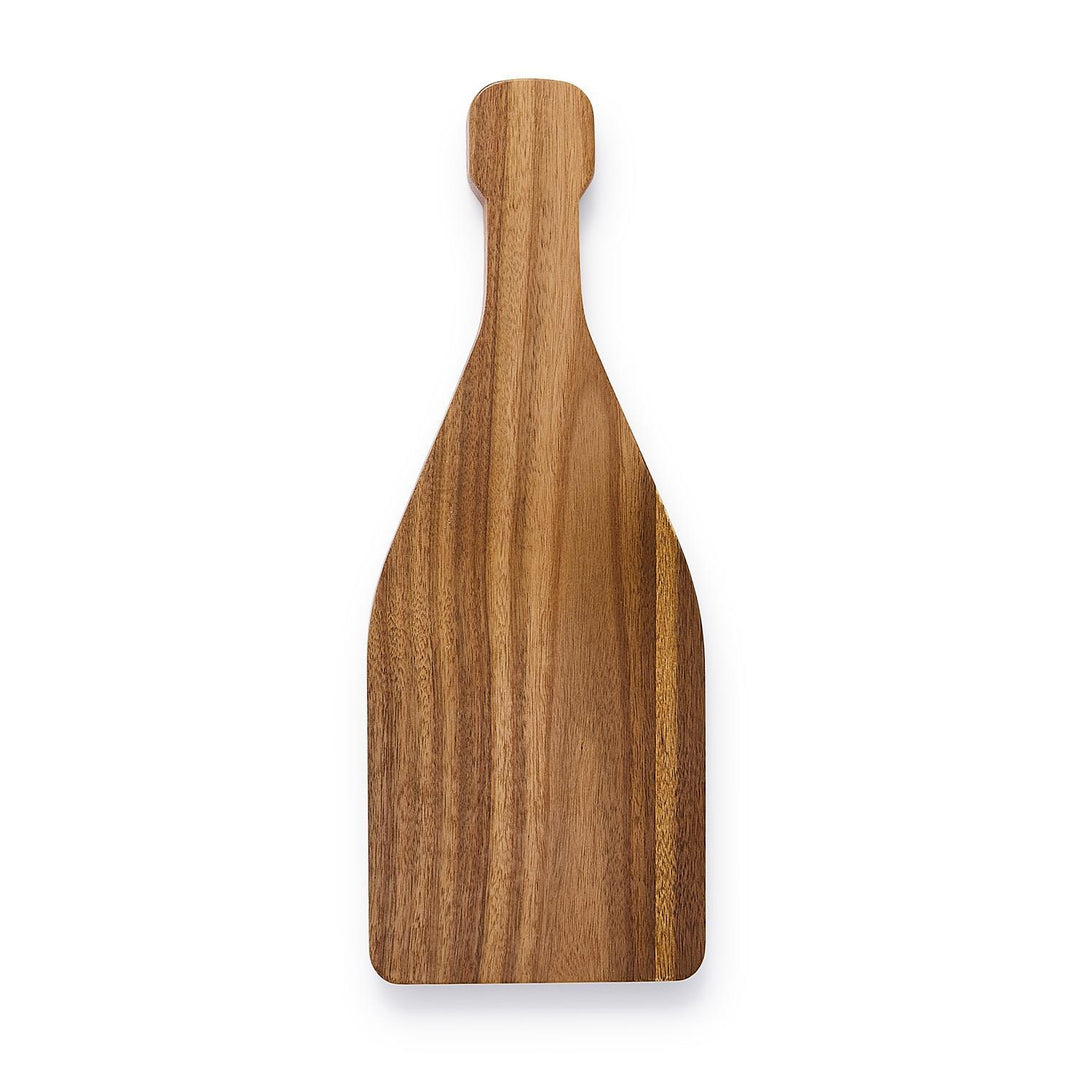Champagne Bottle Serving Board with 20 Pearl Picks