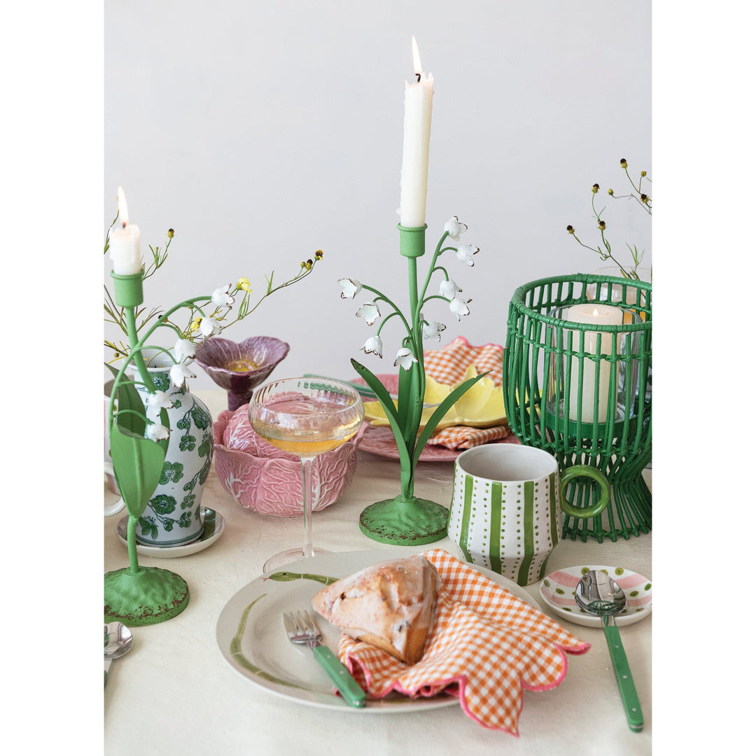 6 oz. Stoneware Cabbage Shaped Baker - Pink - Something Splendid Co.