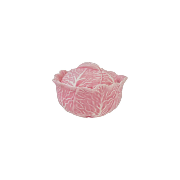 6 oz. Stoneware Cabbage Shaped Baker - Pink - Something Splendid Co.