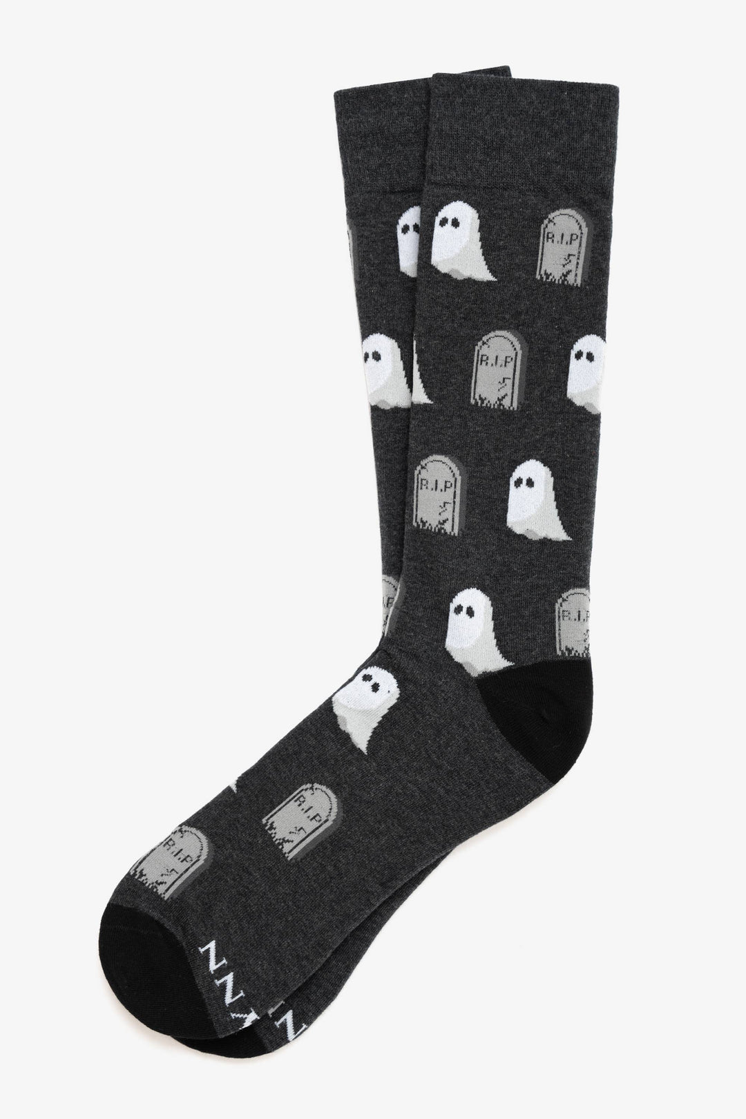 Boo Ghost Halloween Carded Cotton Sock by Alynn