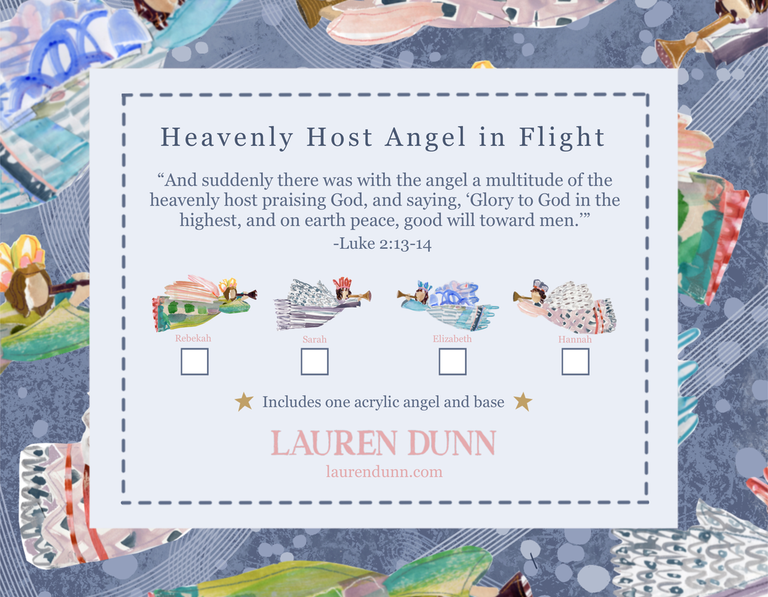 Heavenly Host Angel Collection - Set of 4