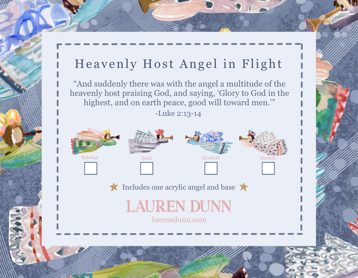 Heavenly Host Angel Collection - Set of 4