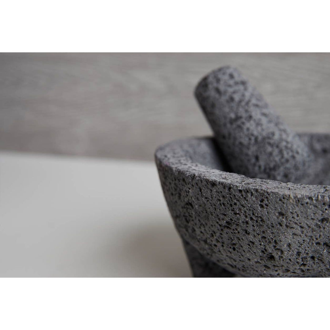 7'' Molcajete with Tortilla Basket - Something Splendid Co.