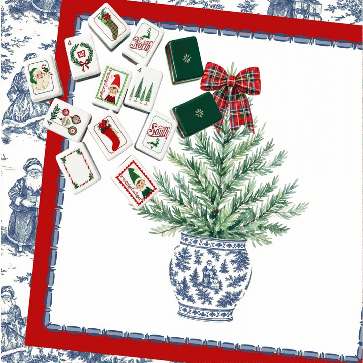 Dear Santa Mahjong Tile Set