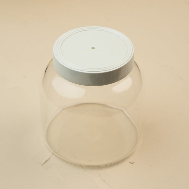 Nora Fleming glass super canister with melamine lid