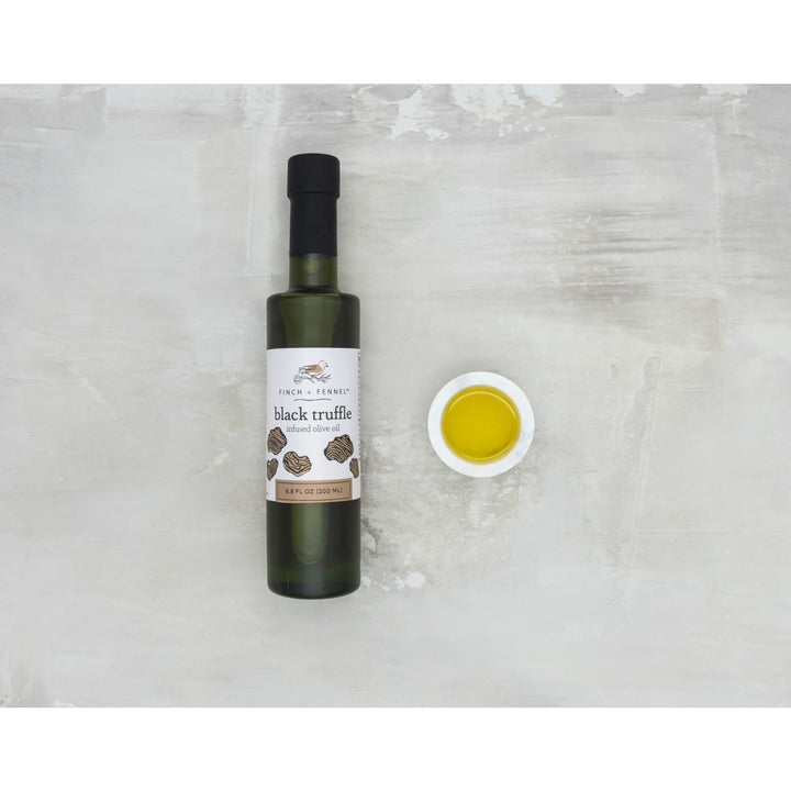 6.8 oz. Black Truffle Infused Olive Oil, view 3