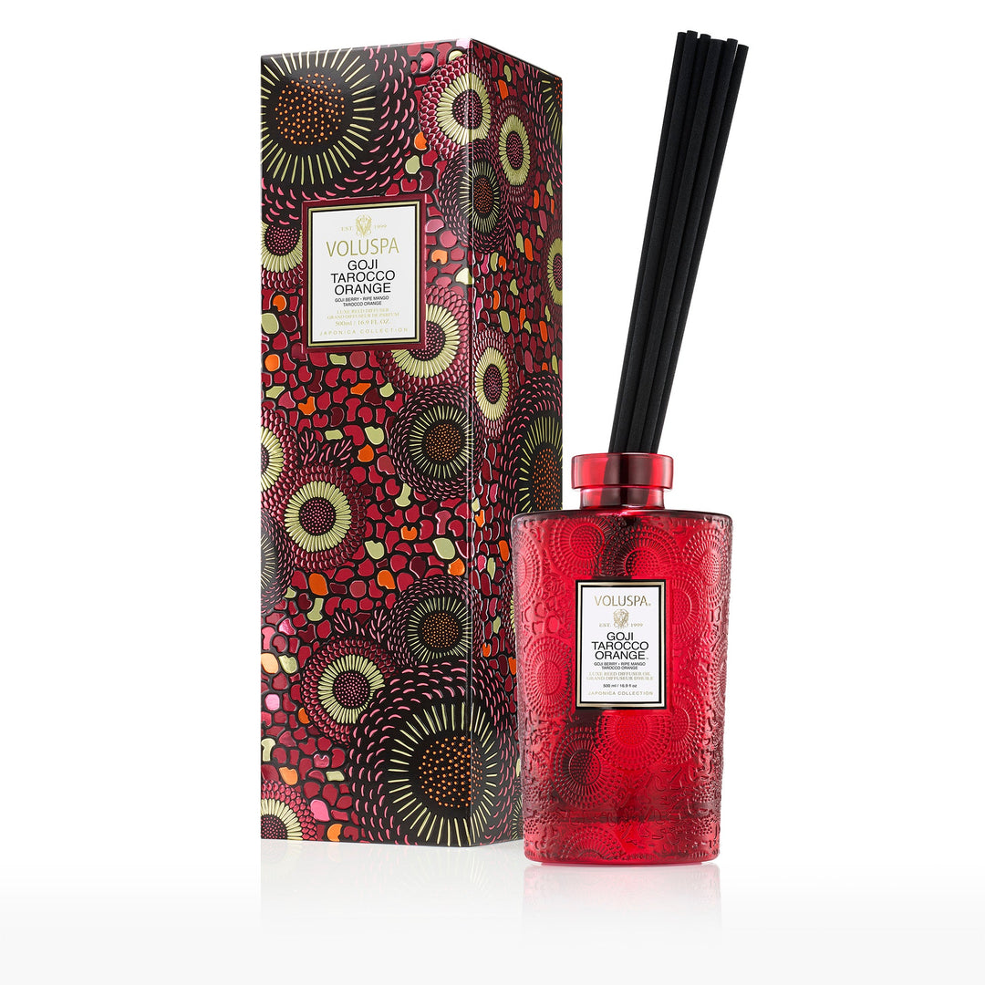 Goji Tarocco Orange Luxe Reed Diffuser