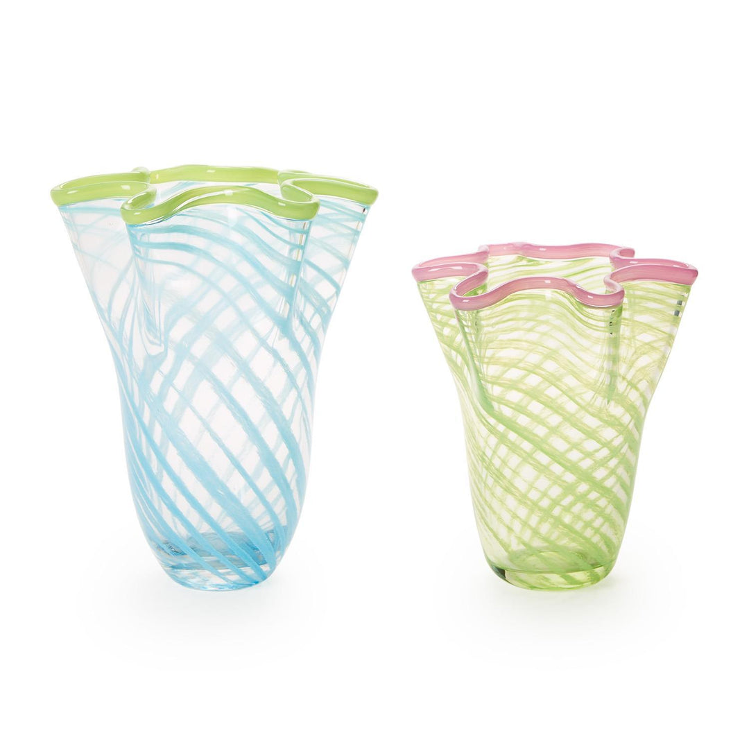 Rialto Swirl Flare Vase - 2 Styles