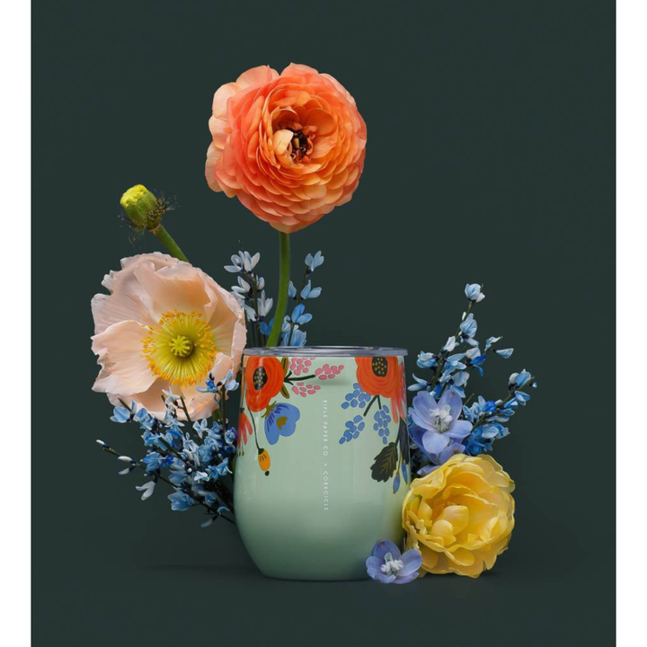 Rifle Paper Stemless | 12oz | Lively Floral - Something Splendid Co.