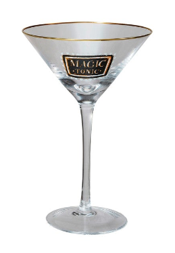 10 oz. Cocktail Glass with Halloween Saying, 4 Styles, view 2