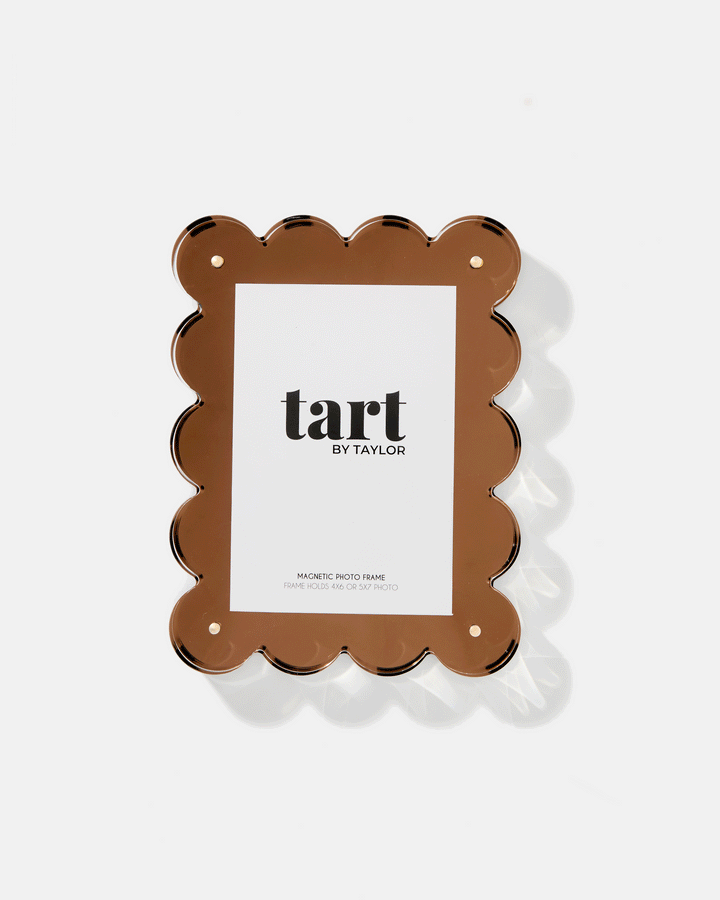 Brown Chrome Acrylic Picture Frame