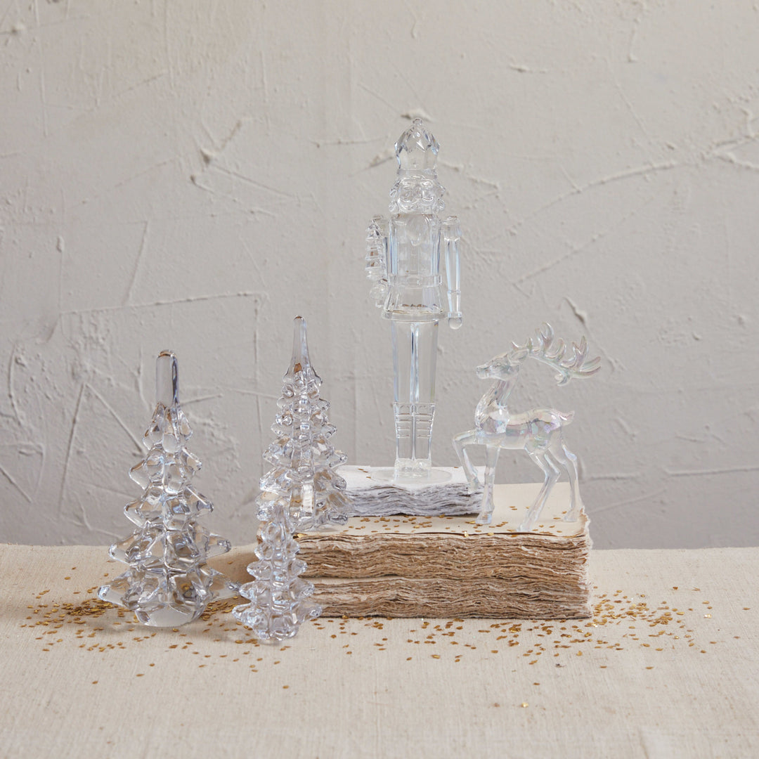 Glass Christmas Tree, Clear, view 6