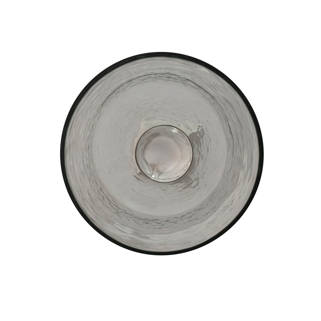 Glass Hurricane with Cast Aluminum Base, KD (Holds 2-1/2" Pillar), view 8