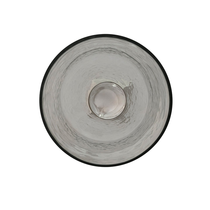 Glass Hurricane with Cast Aluminum Base, KD (Holds 2-1/2" Pillar), view 8
