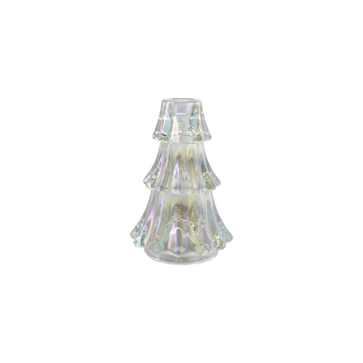 Glass Tree Shaped Taper Holder