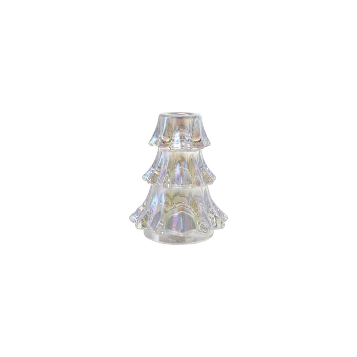 Glass Tree Shaped Taper Holder, view 4