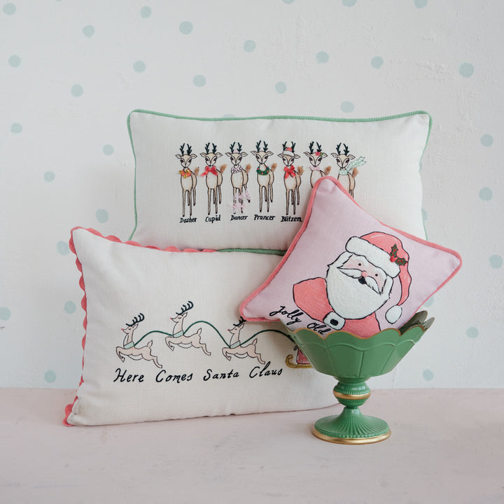 Jolly Old St. Nick Santa Pillow, view 3