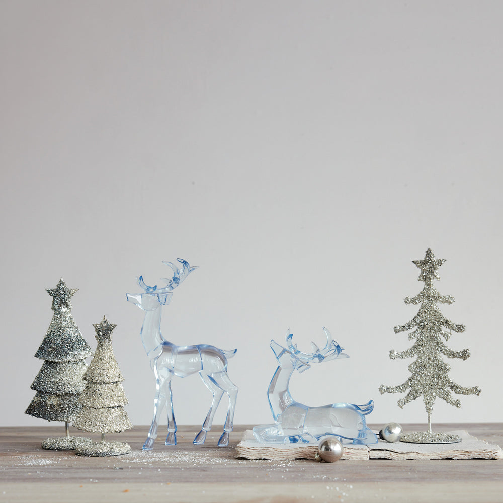 Acrylic Standing Deer, Blue, view 2