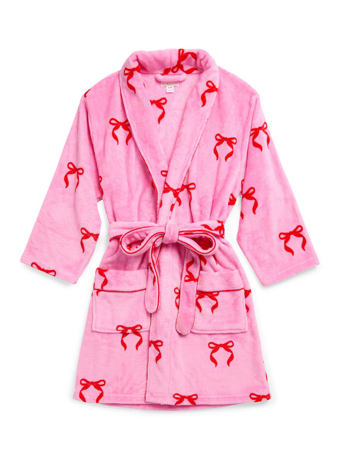 ASST/2 BOW ROBES,PINK
