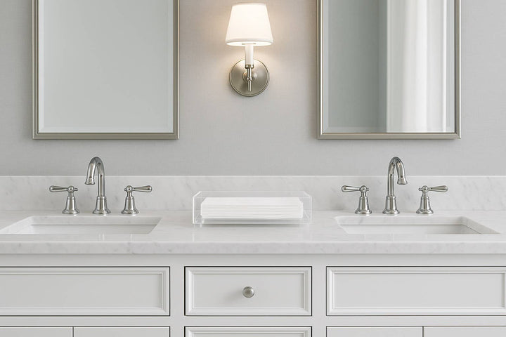 Acrylic Guest Towel Napkin Holder - Something Splendid Co.