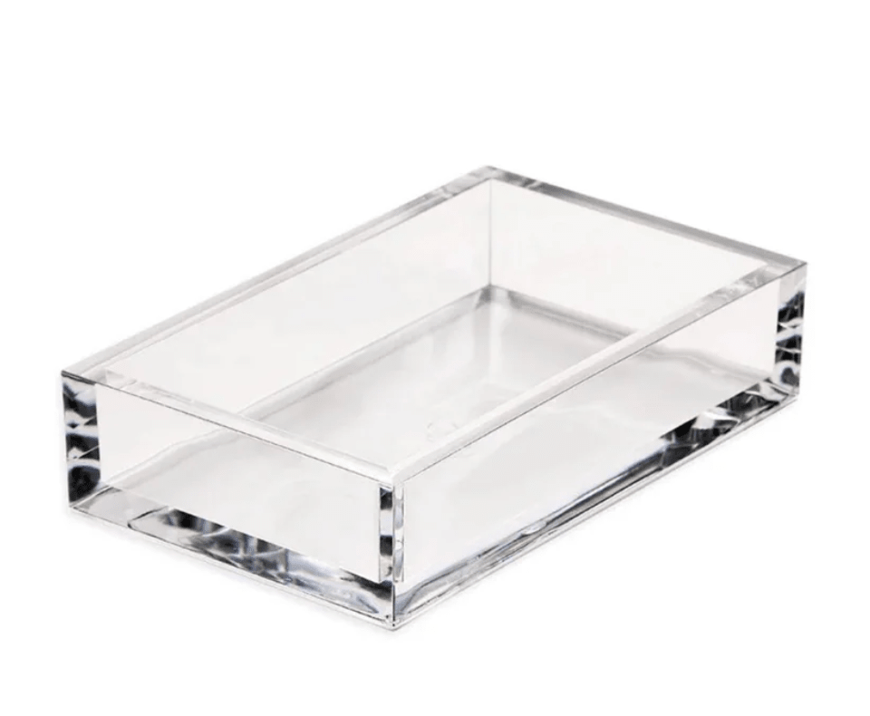 Acrylic Guest Towel Napkin Holder - Something Splendid Co.
