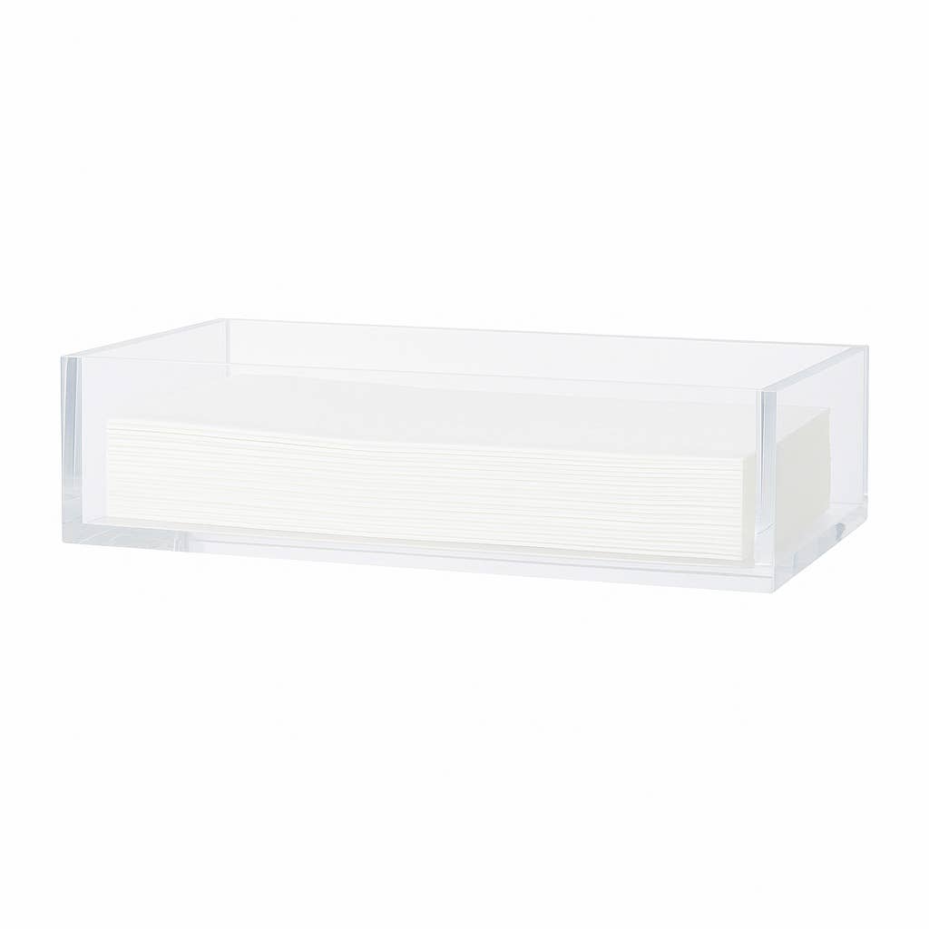 Acrylic Guest Towel Napkin Holder - Something Splendid Co.