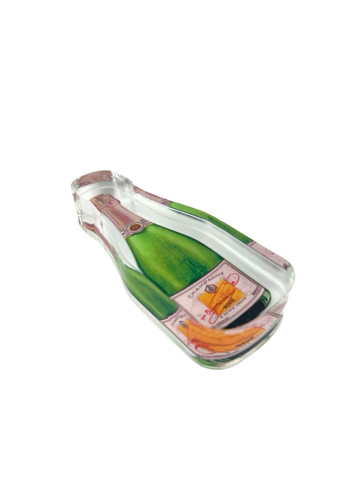 Acrylic Napkin Weight, Bubbles Champagne - Something Splendid Co.