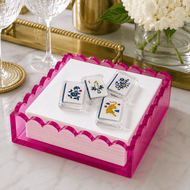 Acrylic Napkin Weight, Mahjong 2 - Something Splendid Co.