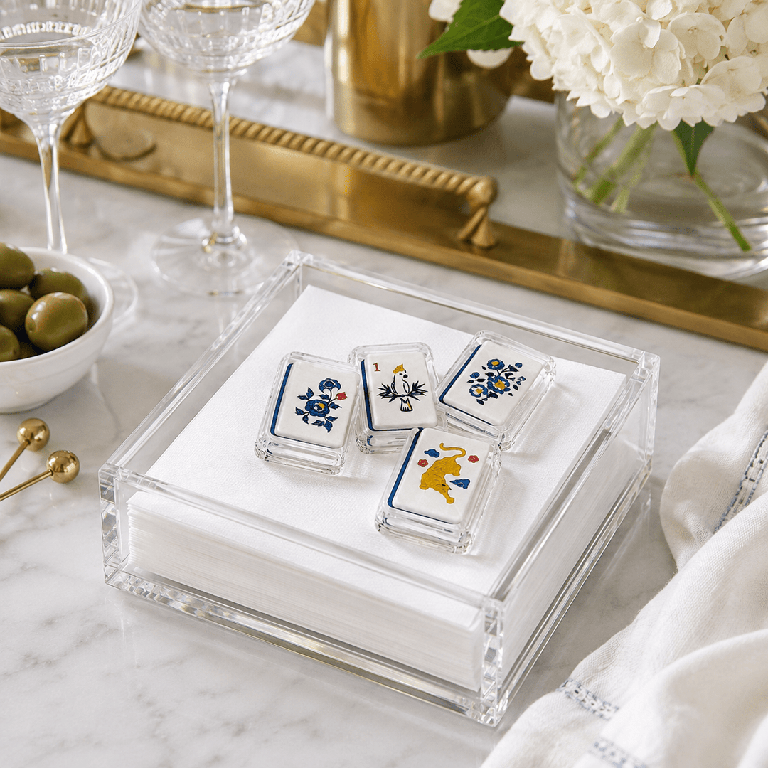 Acrylic Napkin Weight, Mahjong 2 - Something Splendid Co.
