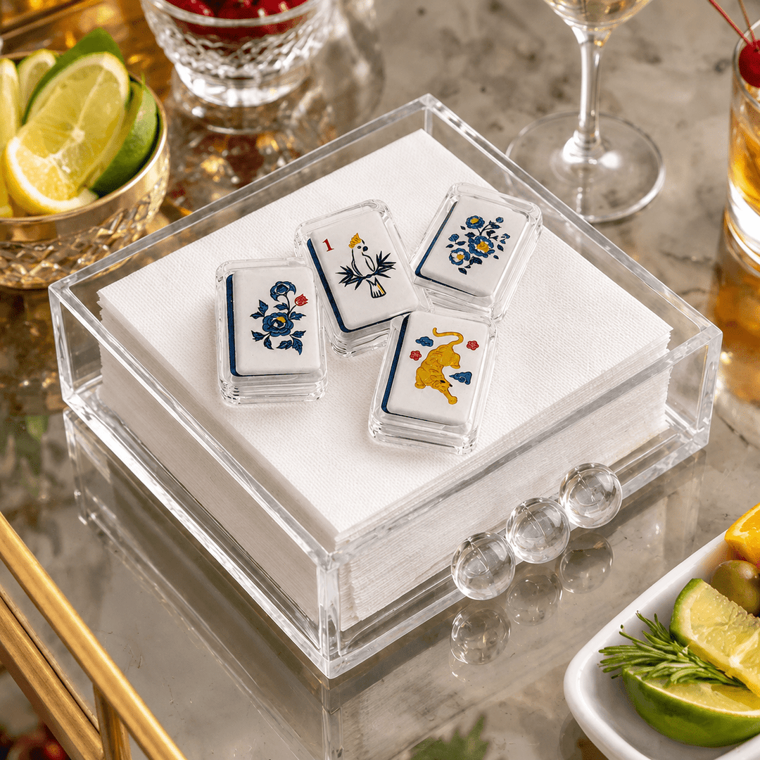 Acrylic Napkin Weight, Mahjong 2 - Something Splendid Co.