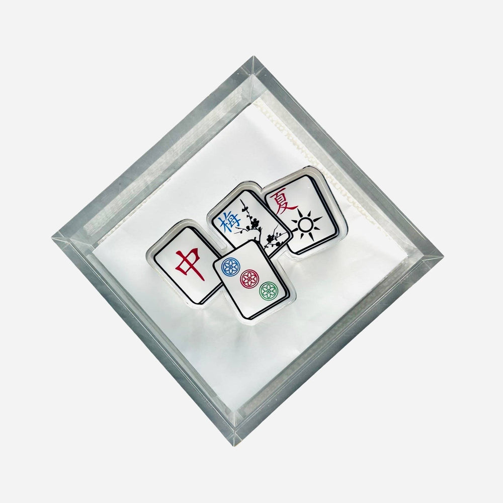 Acrylic Napkin Weight, Mahjong - Something Splendid Co.