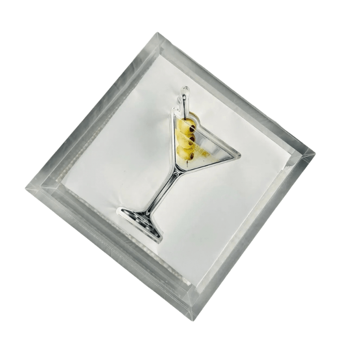 Acrylic Napkin Weight, Martini - Something Splendid Co.