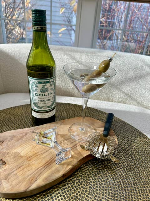 Acrylic Napkin Weight, Martini - Something Splendid Co.