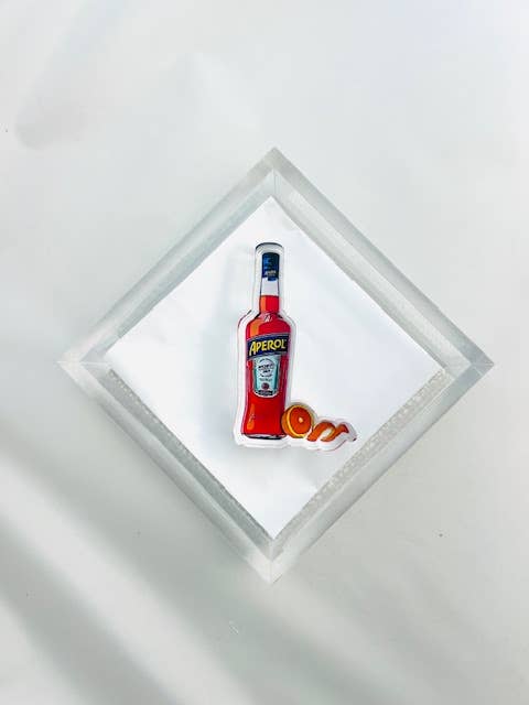 Acrylic Napkin Weight, Orange Cocktail - Something Splendid Co.