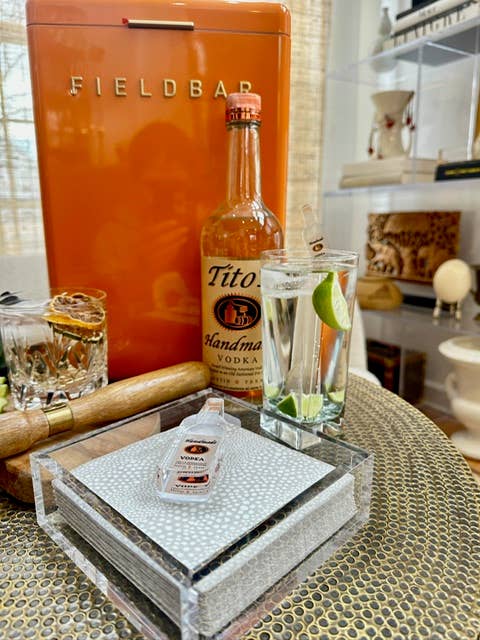 Acrylic Napkin Weight, Vodka - Something Splendid Co.