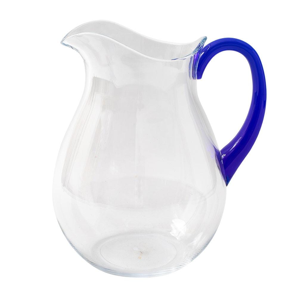 Acrylic Pitcher with Cobalt Handle - Something Splendid Co.