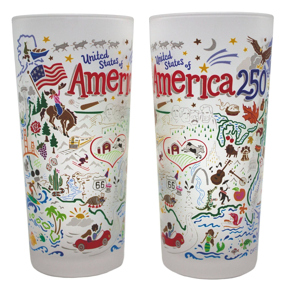America 250 Drinking Glass - Something Splendid Co.