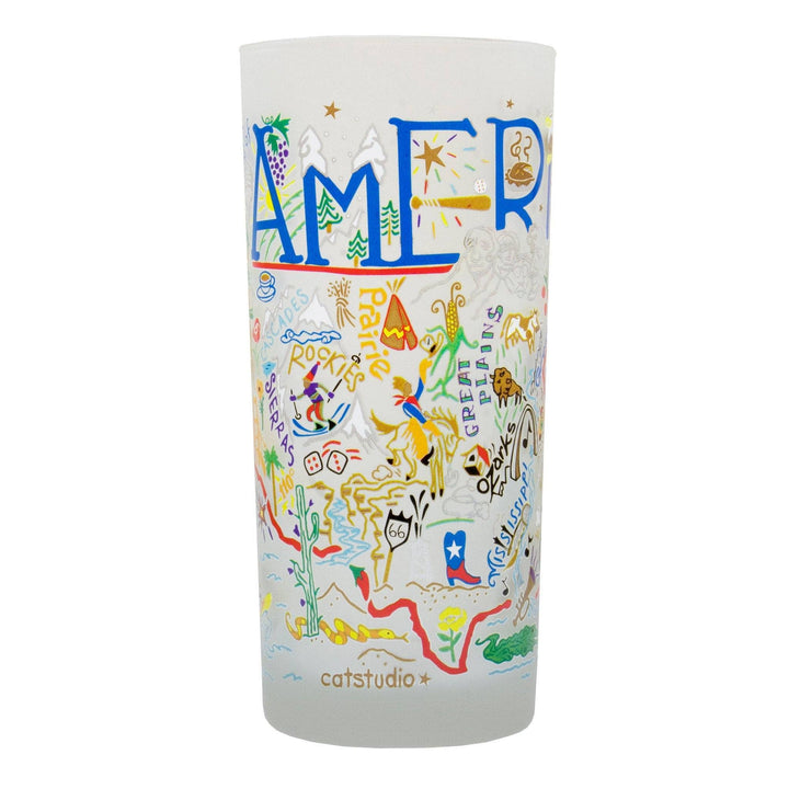 America Drinking Glass - Something Splendid Co.