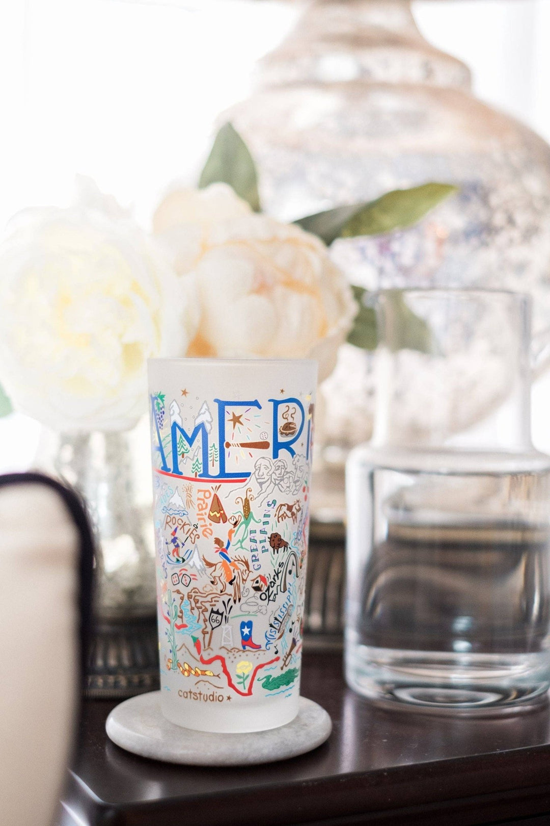 America Drinking Glass - Something Splendid Co.