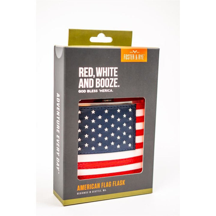 American Flag Flask - Something Splendid Co.