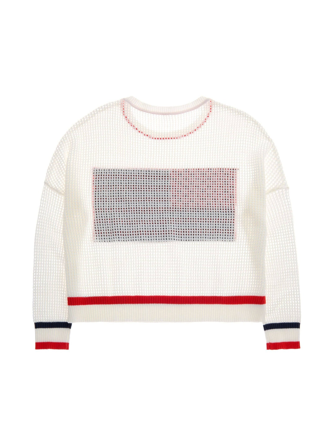 American Flag Mesh Sweater - XL - Something Splendid Co.