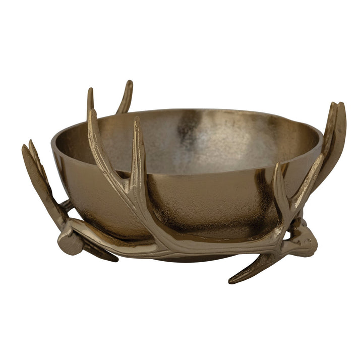 Antler Serving Stand with Removable Bowl, Set of 2 - Something Splendid Co.