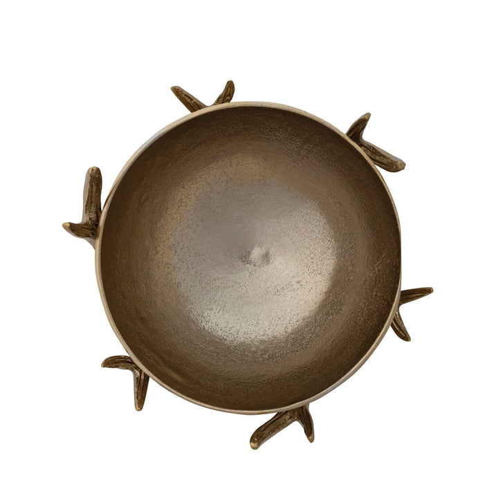 Antler Serving Stand with Removable Bowl, Set of 2 - Something Splendid Co.