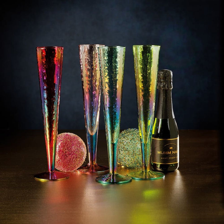 Aperitivo Slim Champagne Flute | Red - Something Splendid Co.