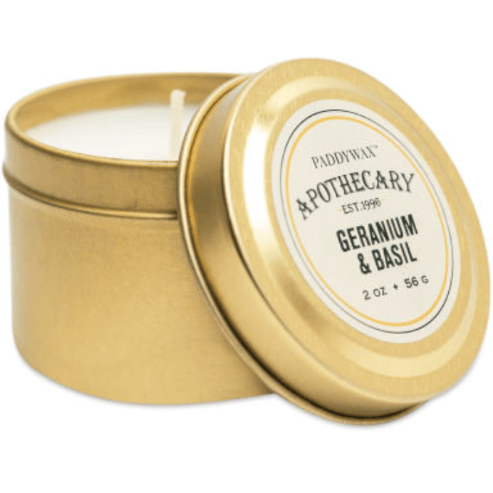 Apothecary Tin 2oz Persimmon Chestnut Candle - Something Splendid Co.
