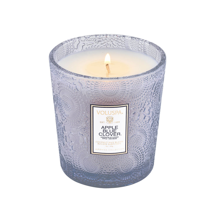 Apple Blue Clover 9oz Classic Candle - Something Splendid Co.